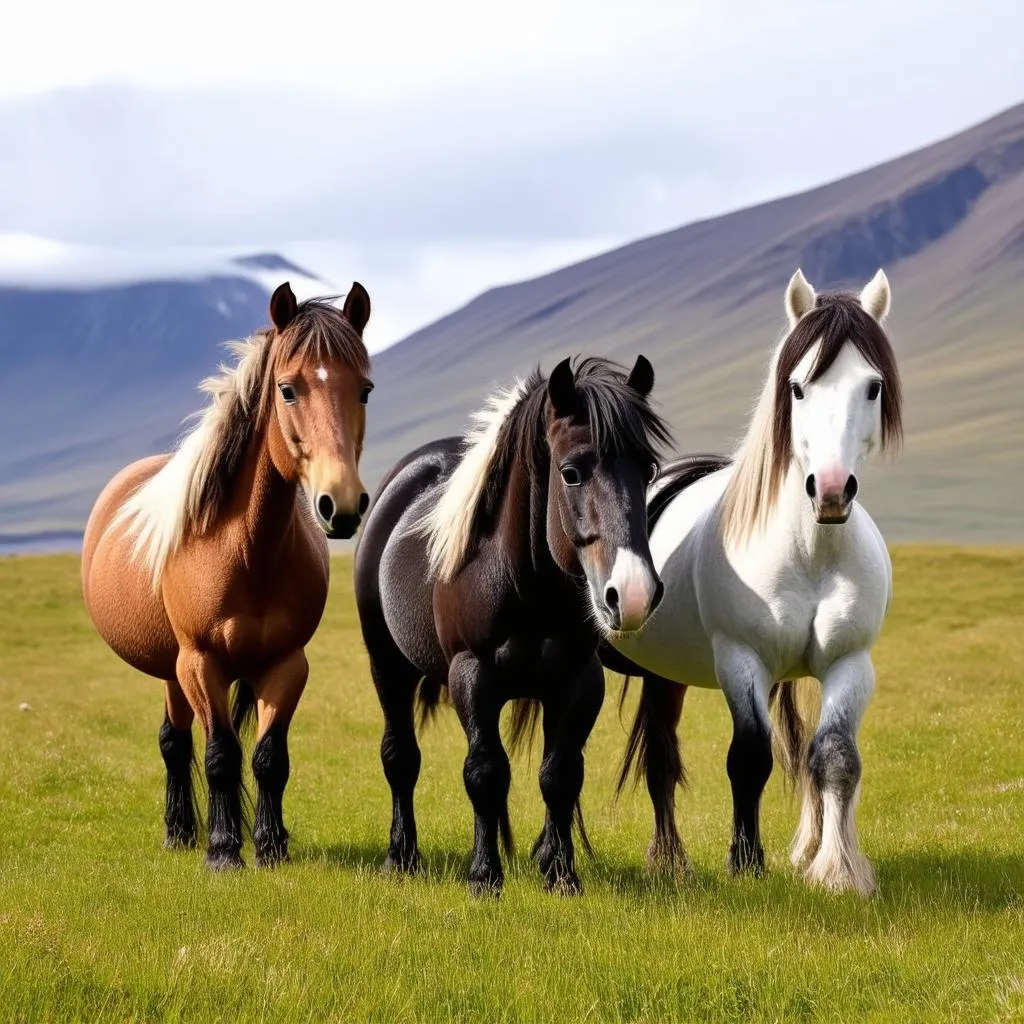 Icelandic horses